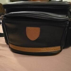 Solidex Black and Tan Camera/Video Bag